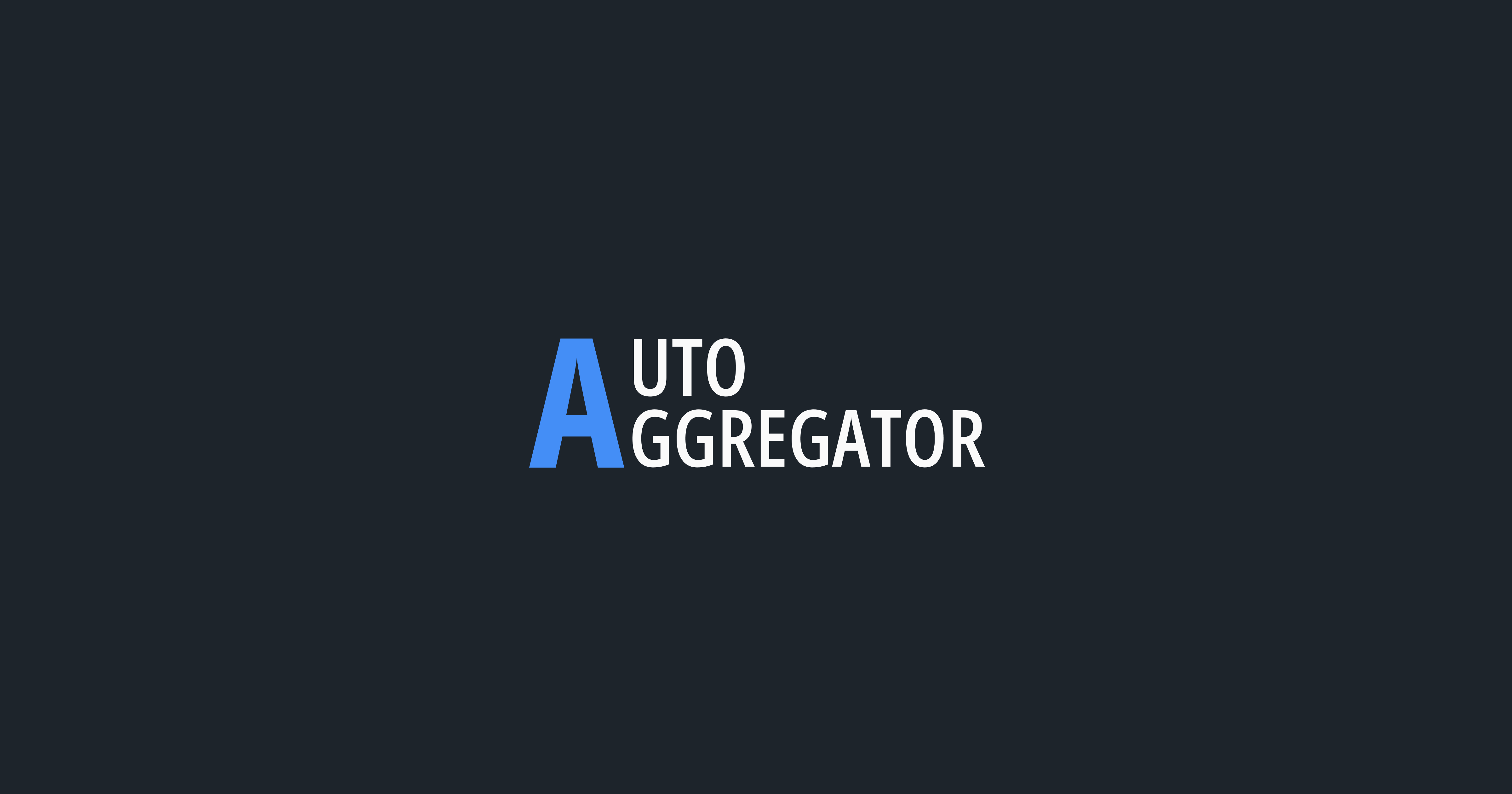 AutoAggregator | Sell. Buy. Analyze